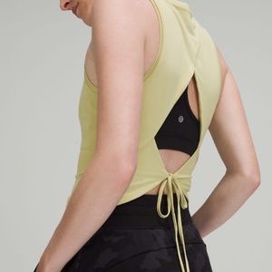 lululemon Open Tie-Back Tank Top